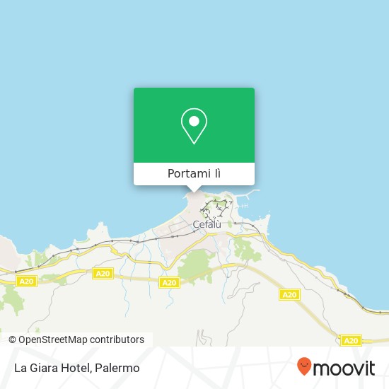 Mappa La Giara Hotel