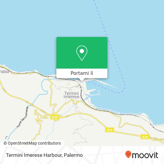 Mappa Termini Imerese Harbour