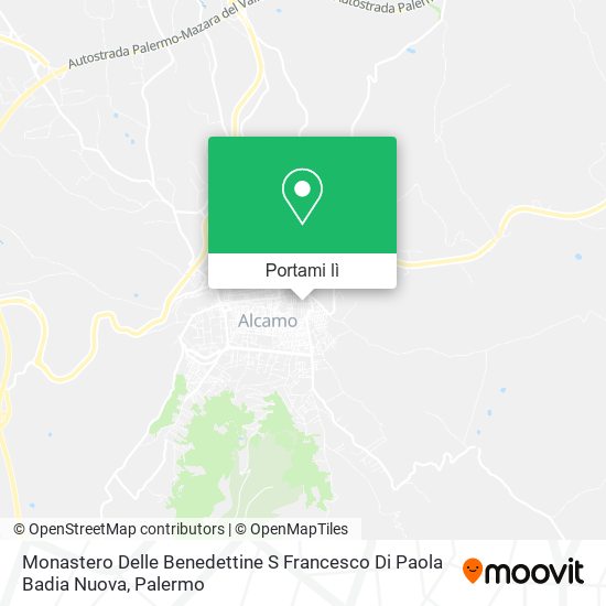 Mappa Monastero Delle Benedettine S Francesco Di Paola Badia Nuova