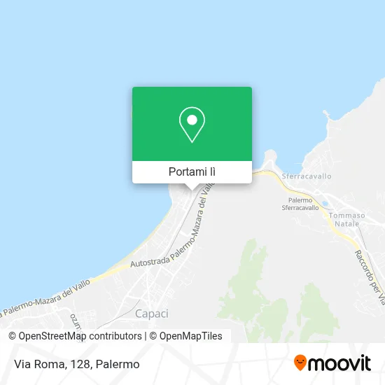 Mappa Via Roma, 128