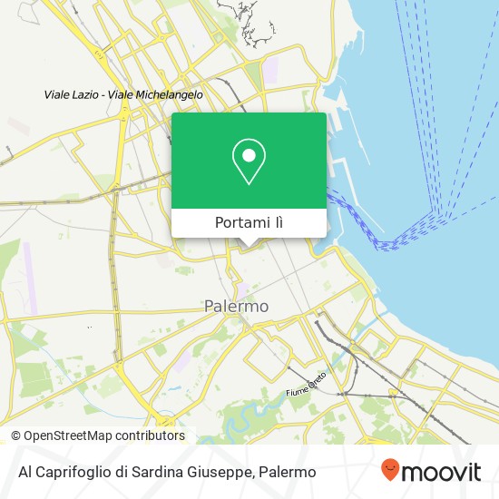 Mappa Al Caprifoglio di Sardina Giuseppe