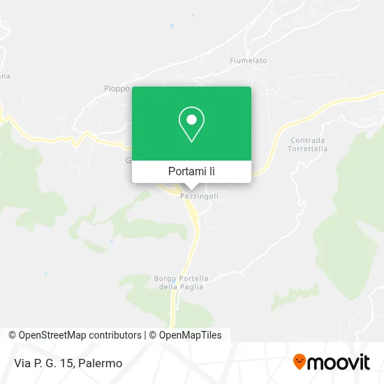 Mappa Via P. G. 15