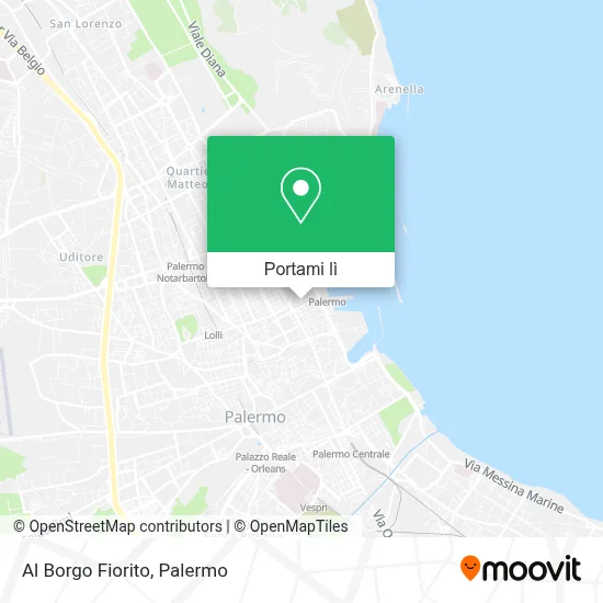 Mappa Al Borgo Fiorito