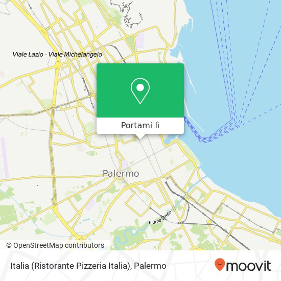 Mappa Italia (Ristorante Pizzeria Italia)