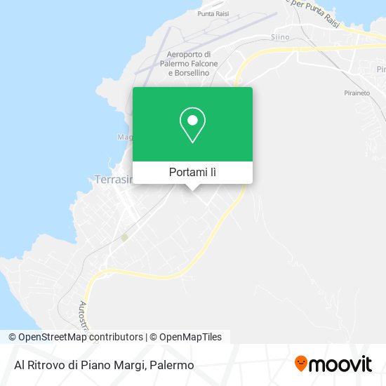 Mappa Al Ritrovo di Piano Margi