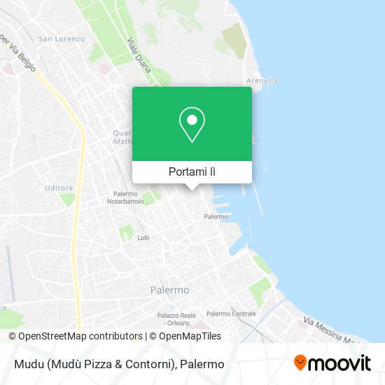 Mappa Mudu (Mudù Pizza & Contorni)