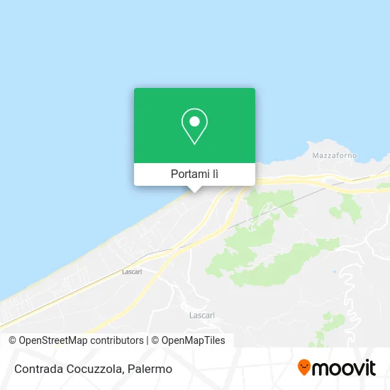 Mappa Contrada Cocuzzola