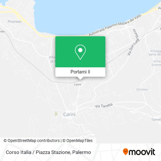 Mappa Corso Italia / Piazza Stazione