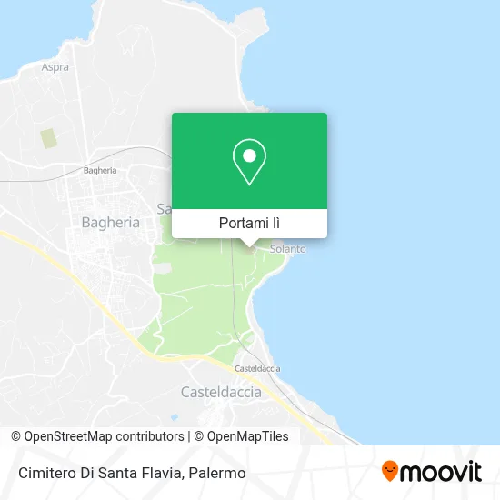 Mappa Cimitero Di Santa Flavia