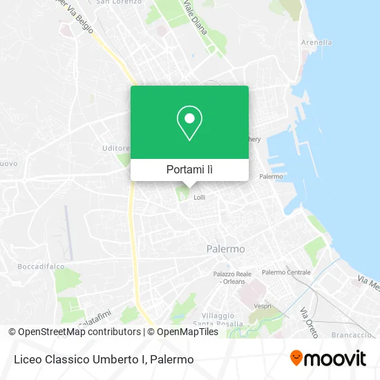Mappa Liceo Classico Umberto I