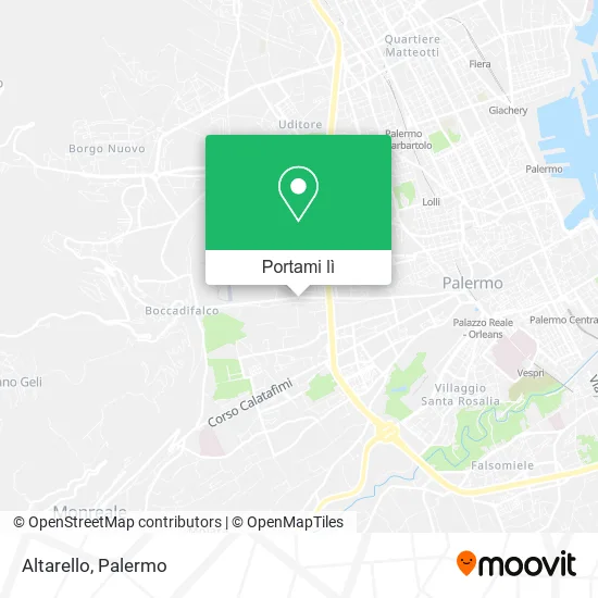 Mappa Altarello