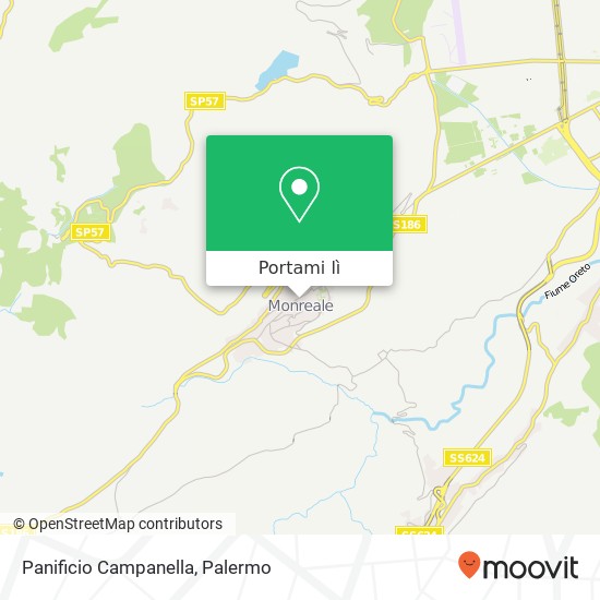 Mappa Panificio Campanella