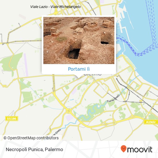 Mappa Necropoli Punica