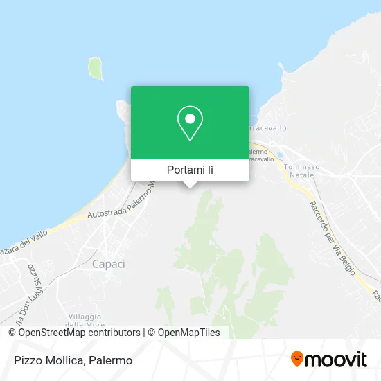 Mappa Pizzo Mollica