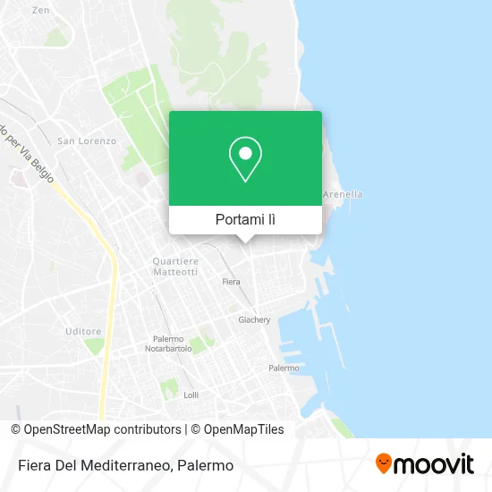 Mappa Fiera Del Mediterraneo