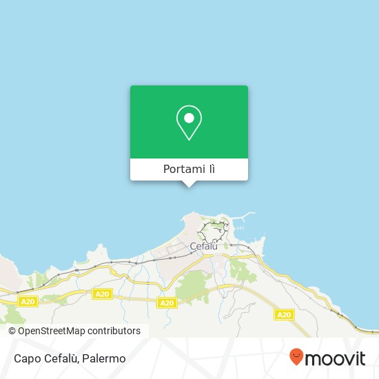 Mappa Capo Cefalù