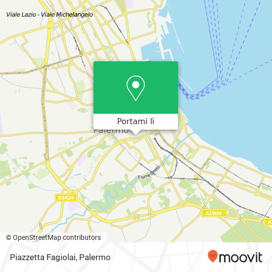 Mappa Piazzetta Fagiolai