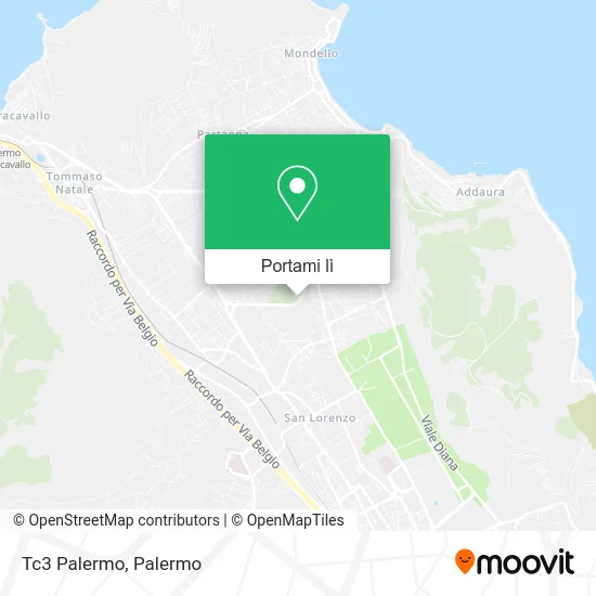 Mappa Tc3 Palermo