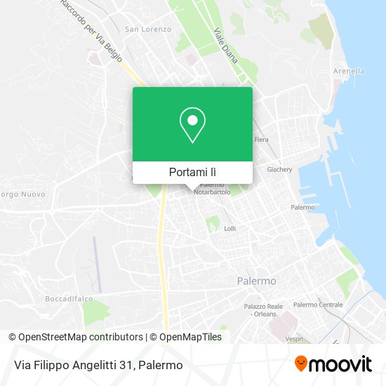 Mappa Via Filippo Angelitti  31