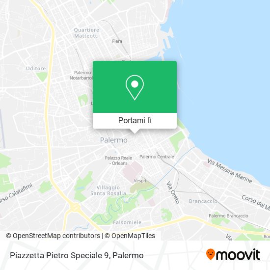 Mappa Piazzetta Pietro Speciale  9