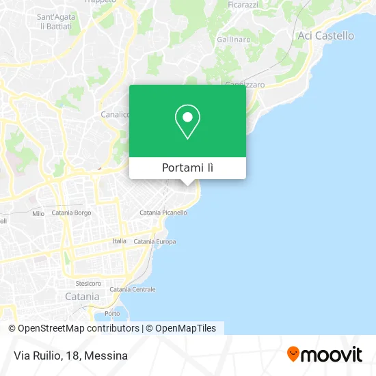 Mappa Via Ruilio, 18