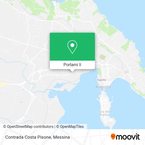 Mappa Contrada Costa Pisone
