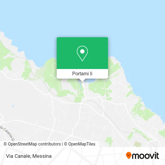 Mappa Via Canale