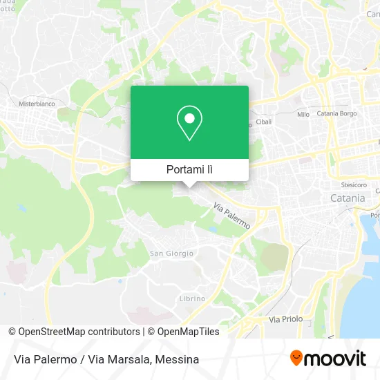 Mappa Via Palermo / Via Marsala