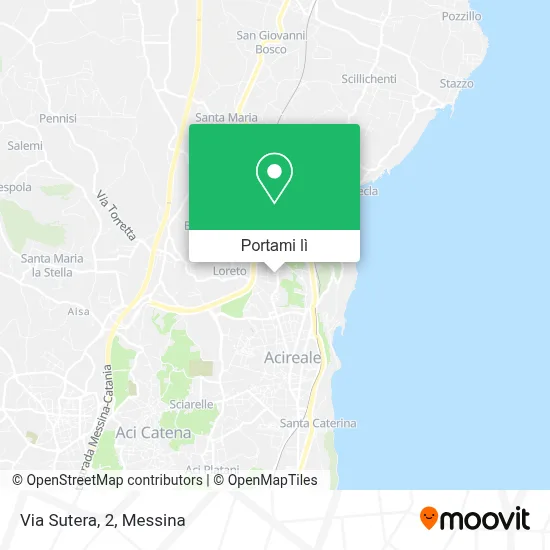 Mappa Via Sutera, 2