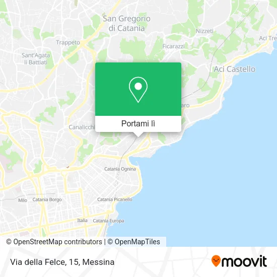 Mappa Via della Felce, 15