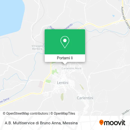 Mappa A.B. Multiservice di Bruno Anna