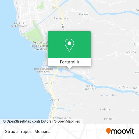 Mappa Strada Trapezi