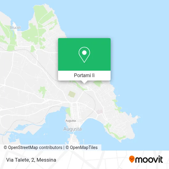 Mappa Via Talete, 2