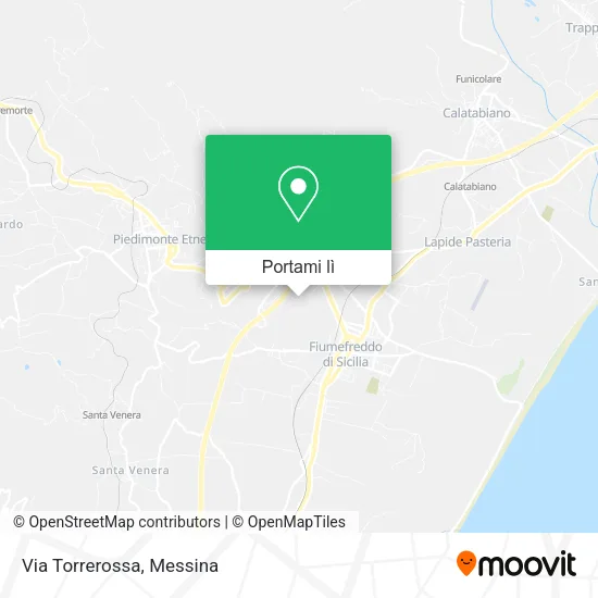 Mappa Via Torrerossa