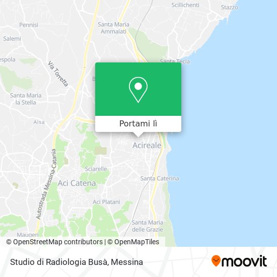 Mappa Studio di Radiologia Busà