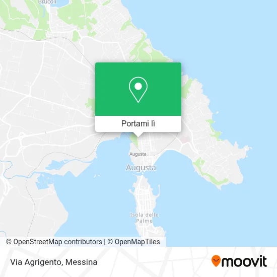 Mappa Via Agrigento