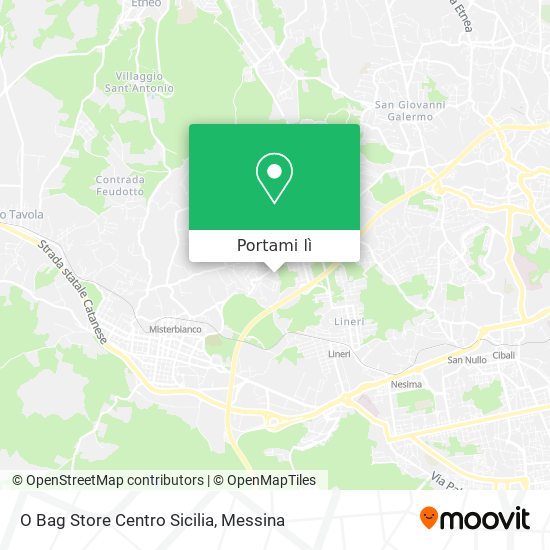Mappa O Bag Store Centro Sicilia