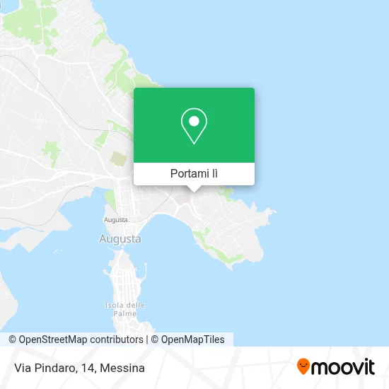 Mappa Via Pindaro, 14