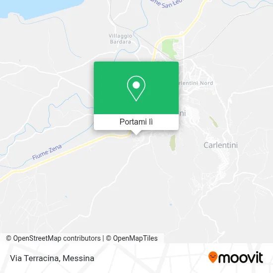 Mappa Via Terracina