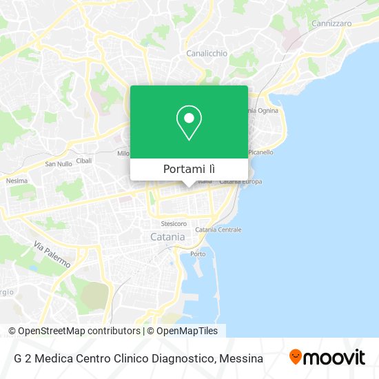 Mappa G 2 Medica Centro Clinico Diagnostico