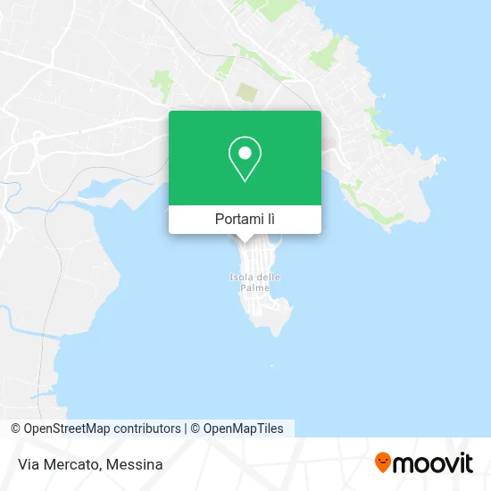 Mappa Via Mercato