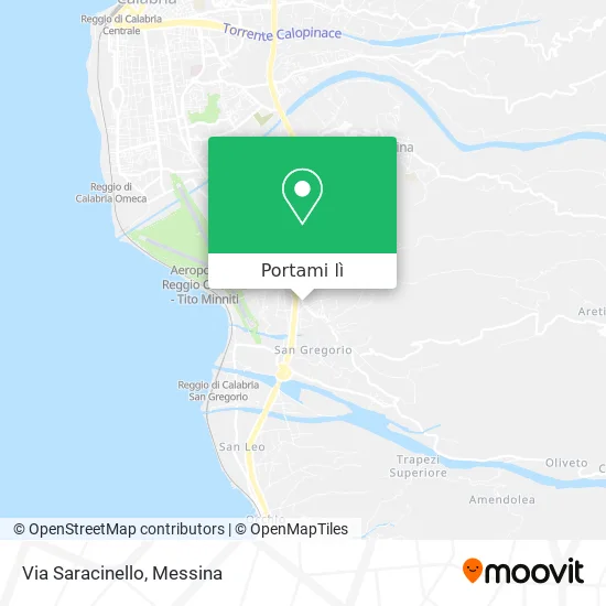 Mappa Via Saracinello