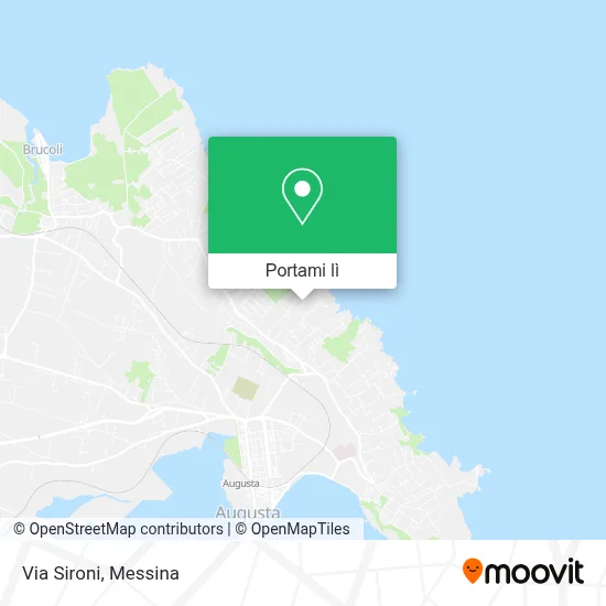 Mappa Via Sironi