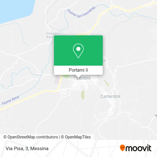 Mappa Via Pisa, 3