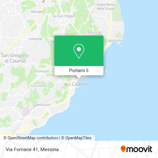 Mappa Via Fornace  41