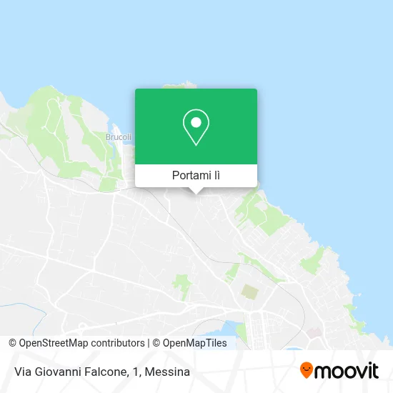 Mappa Via Giovanni Falcone, 1
