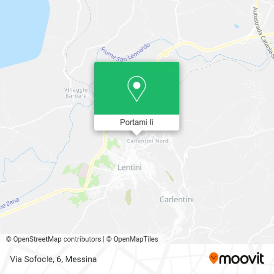 Mappa Via Sofocle, 6