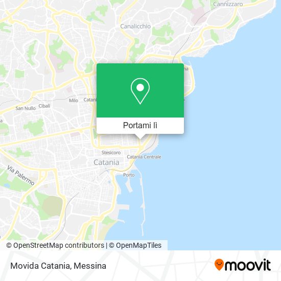 Mappa Movida Catania