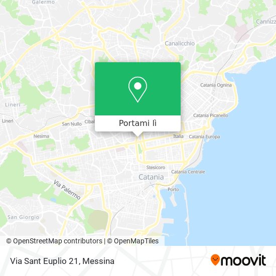 Mappa Via Sant Euplio  21