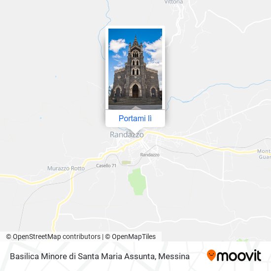 Mappa Basilica Minore di Santa Maria Assunta